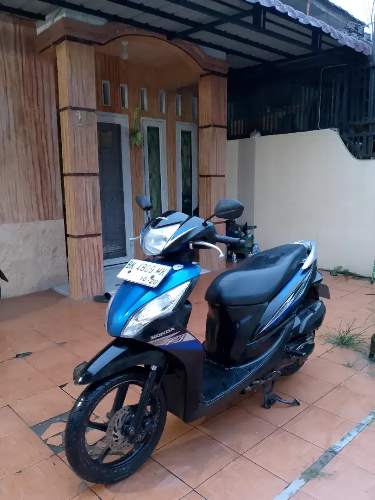 Honda spacy injeksi 2013 surat lengkap plat hidup mesin sehat