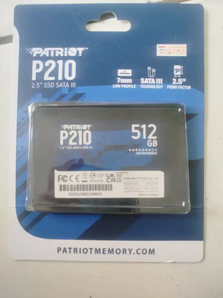 di jual ssd sata 512gb masih ada dus sentinel 100 persen