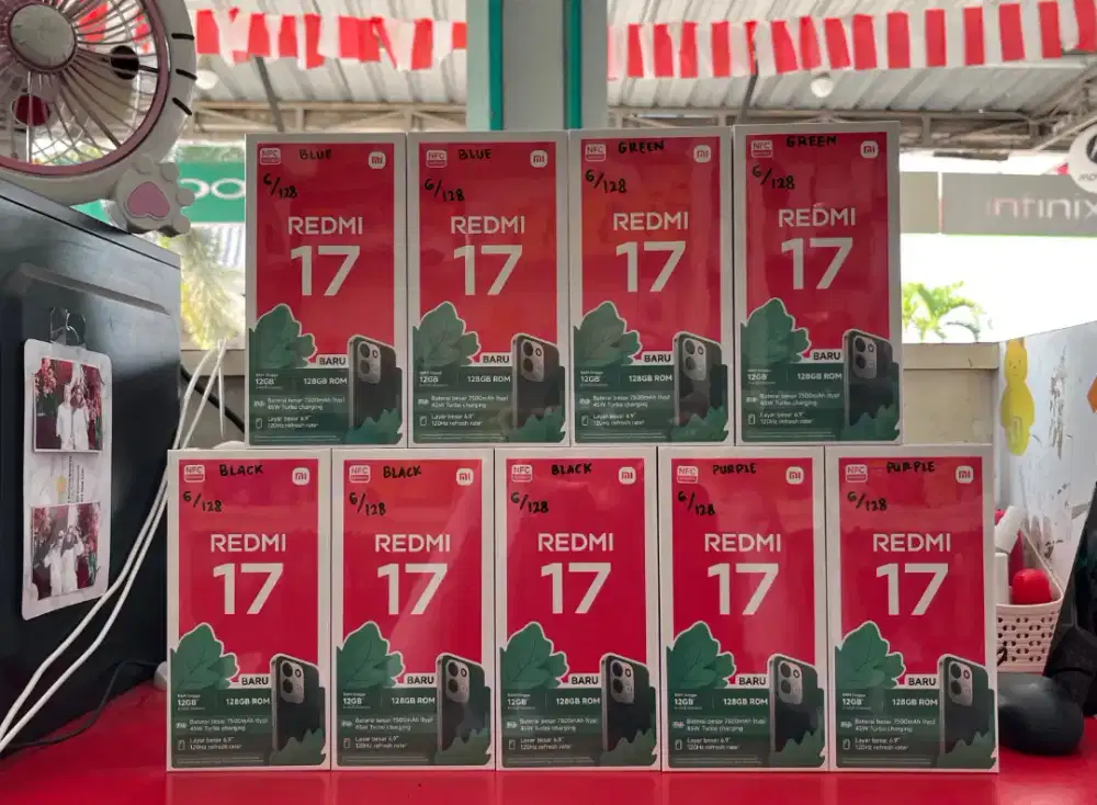 Redmi 17 6/128GB new