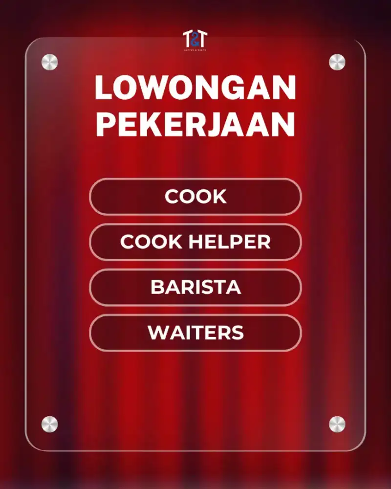 LOWONGAN PEKERJAAN AREA KUDUS DAN SEKITARNYA