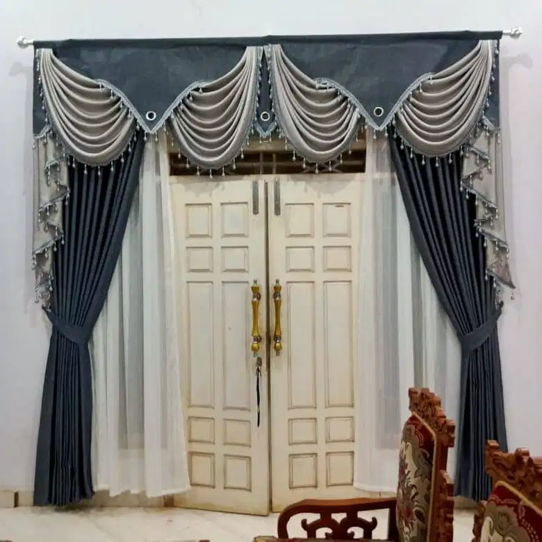 Menerima Pemasangan Gorden Wallpaper Dinding 3D Gordyn Hordeng Korden