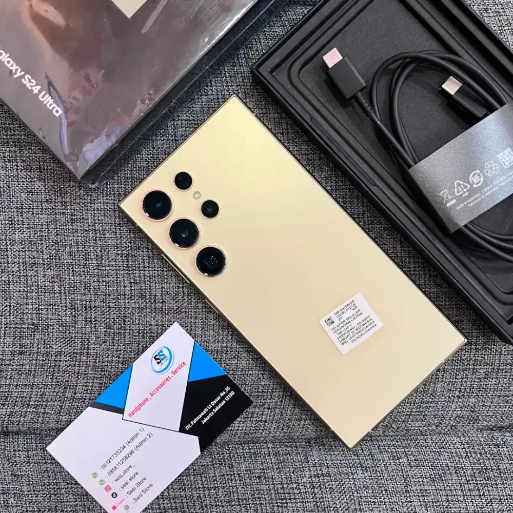 Samsung S24 ultra 12/512gb mulus lengkap jual cepet aja !!