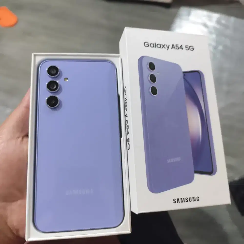 Samsung A54 5G NFC ram 8/256 fullset mulus