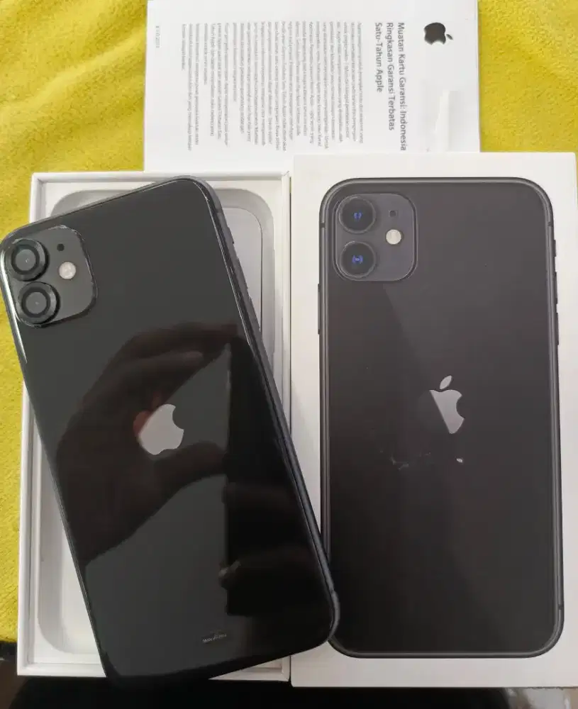 iPhone 11 128gb Ex:iBox mulus dan BH 75%