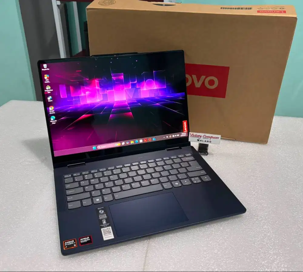 LENOVO Ideapad 5 2in1 RYZEN 5 AI RAM 16GB Touchscreen masih Garansi