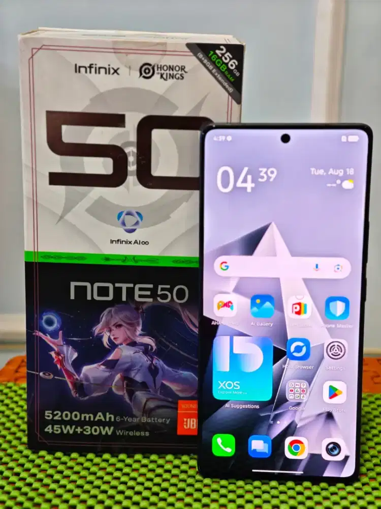 INFINIX NOTE 50 || 8/256 || SECOND / BEKAS