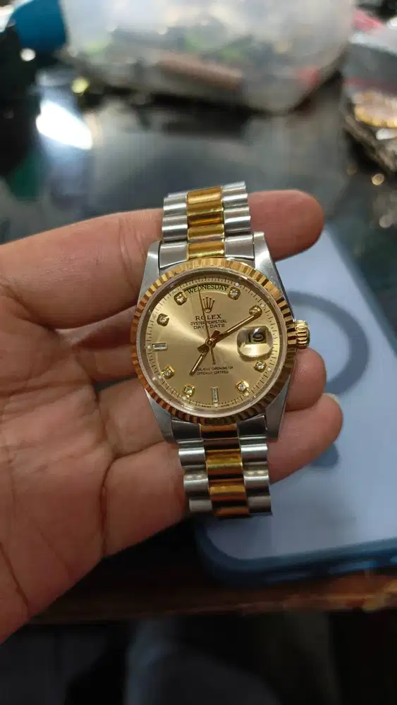 Sisuper Rolex mesin swiss