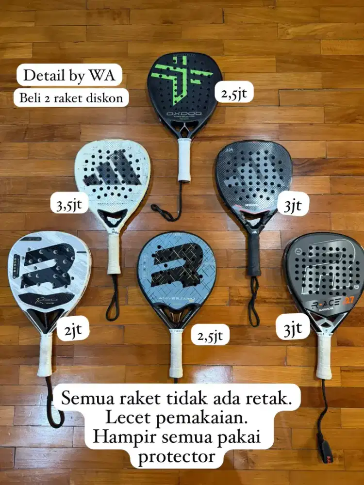 Jual raket padel