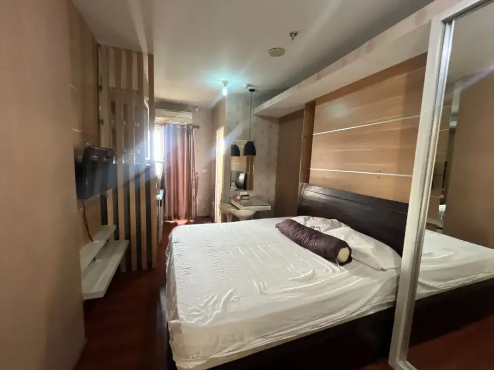 Disewakan Studio Oak Tower B Lantai 21 – Full Furnish, Hadap Utara, Gym & Jogging Track, Pulo Gadung