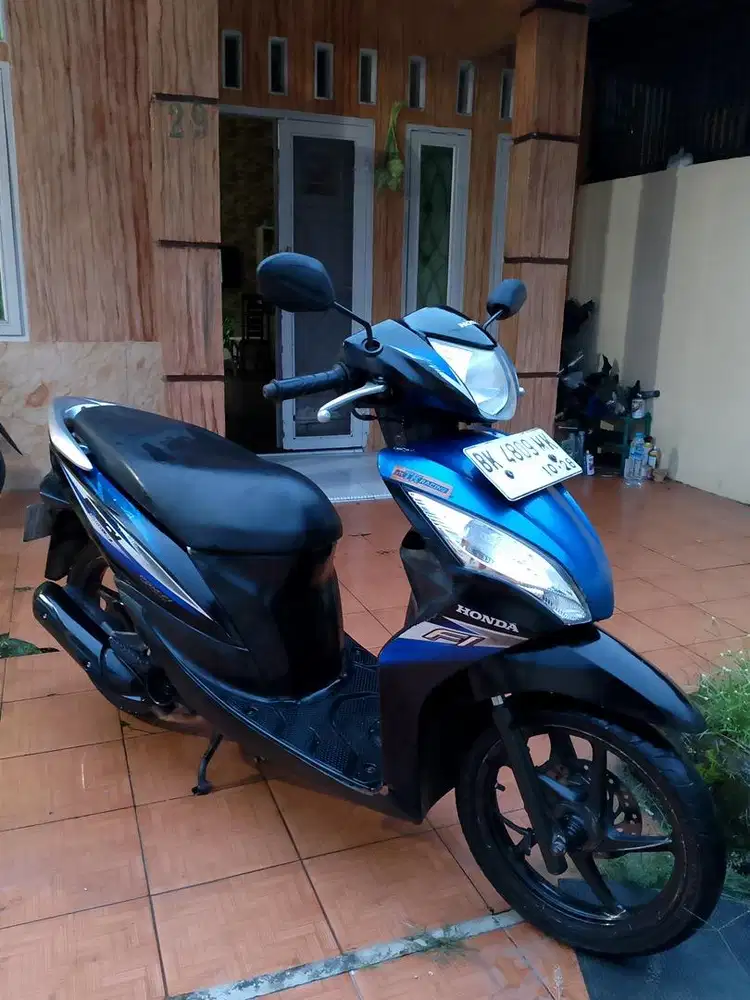 Honda spacy 2013 injeksi ss lengkap plat hidup sampai 2028