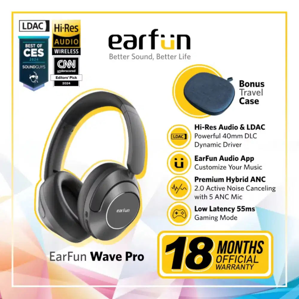 Earfun Wave Pro Resmi baru beli seminggu lalu