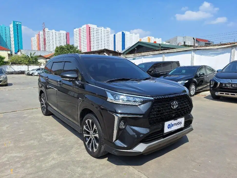 DP MURAH Toyota Avanza 1.5 New Veloz Q CVT Bensin-AT 2021 Hitam CNZXB