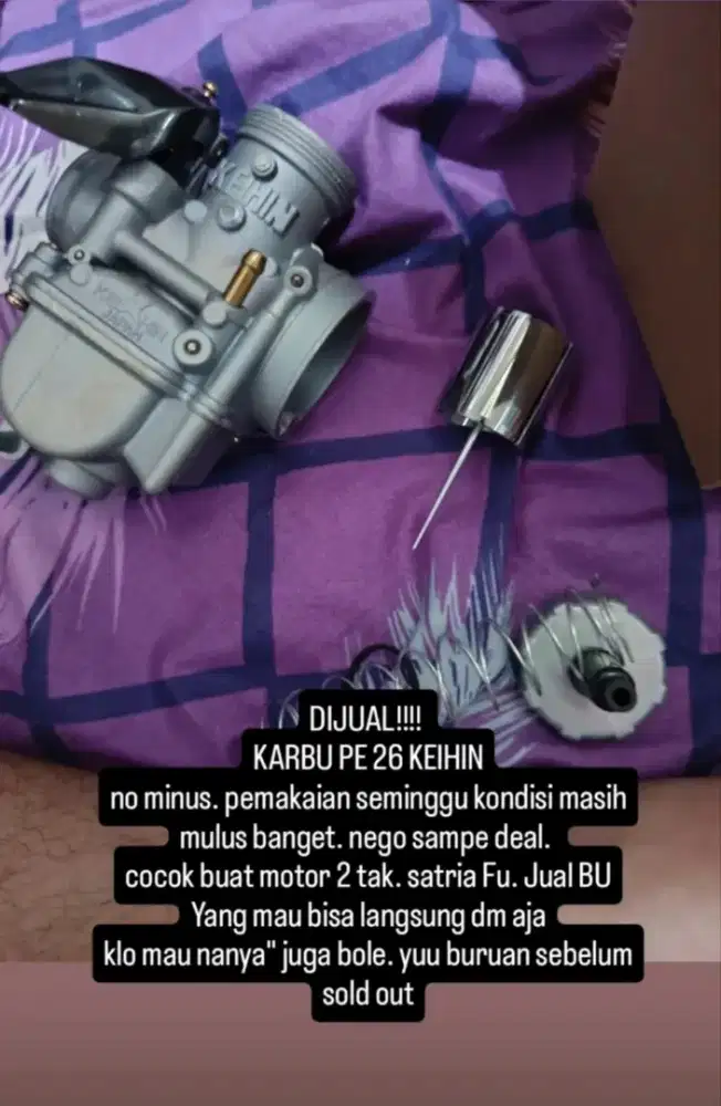 For Sale!!! Karbu PE 26 KEIHIN