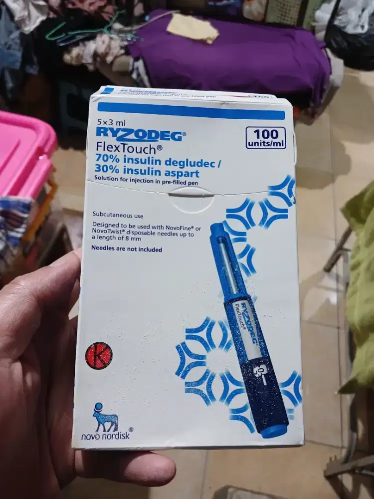 Multi vitamin Insulin Ryzodeg cocok u penderita diabetes ORIGINAL ASLI