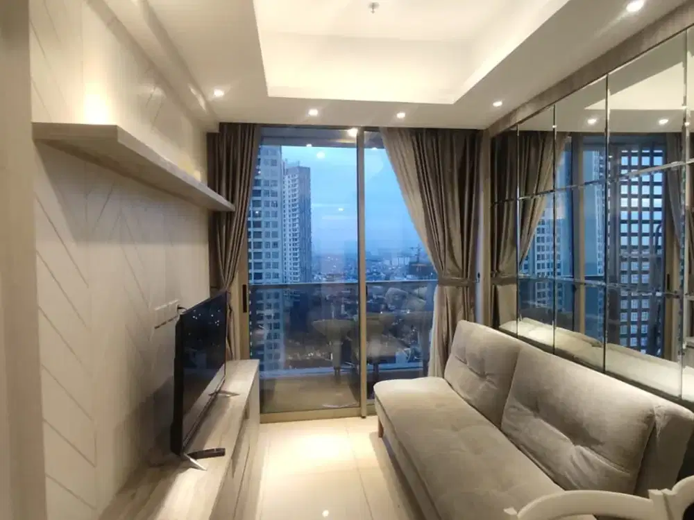 Vco - Dijual Cepat Apartemen Taman Anggrek Residence Tipe 3BR Furnish