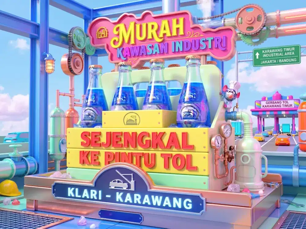 JUAL TANAH DI KERAWANG TIMUR, KLARI, KABUPATEN KERAWANG.