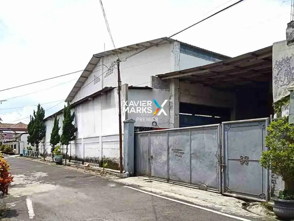 Dijual Gudang Strategis Tengah Kota Akses Lebar di Polehan Blimbing Malang