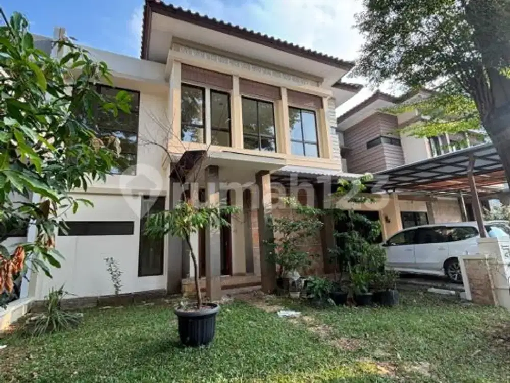 Dijual Rumah Sudah Renov SHM Hadap Utara di Sutera Jingga Alam Sutera