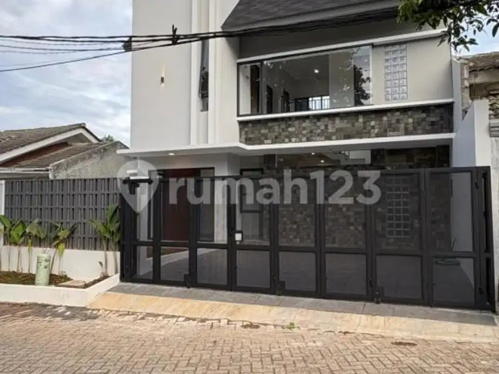 Rumah Modern Bonus Kitchen Set & Cooker Hood BSD Kencana Loka