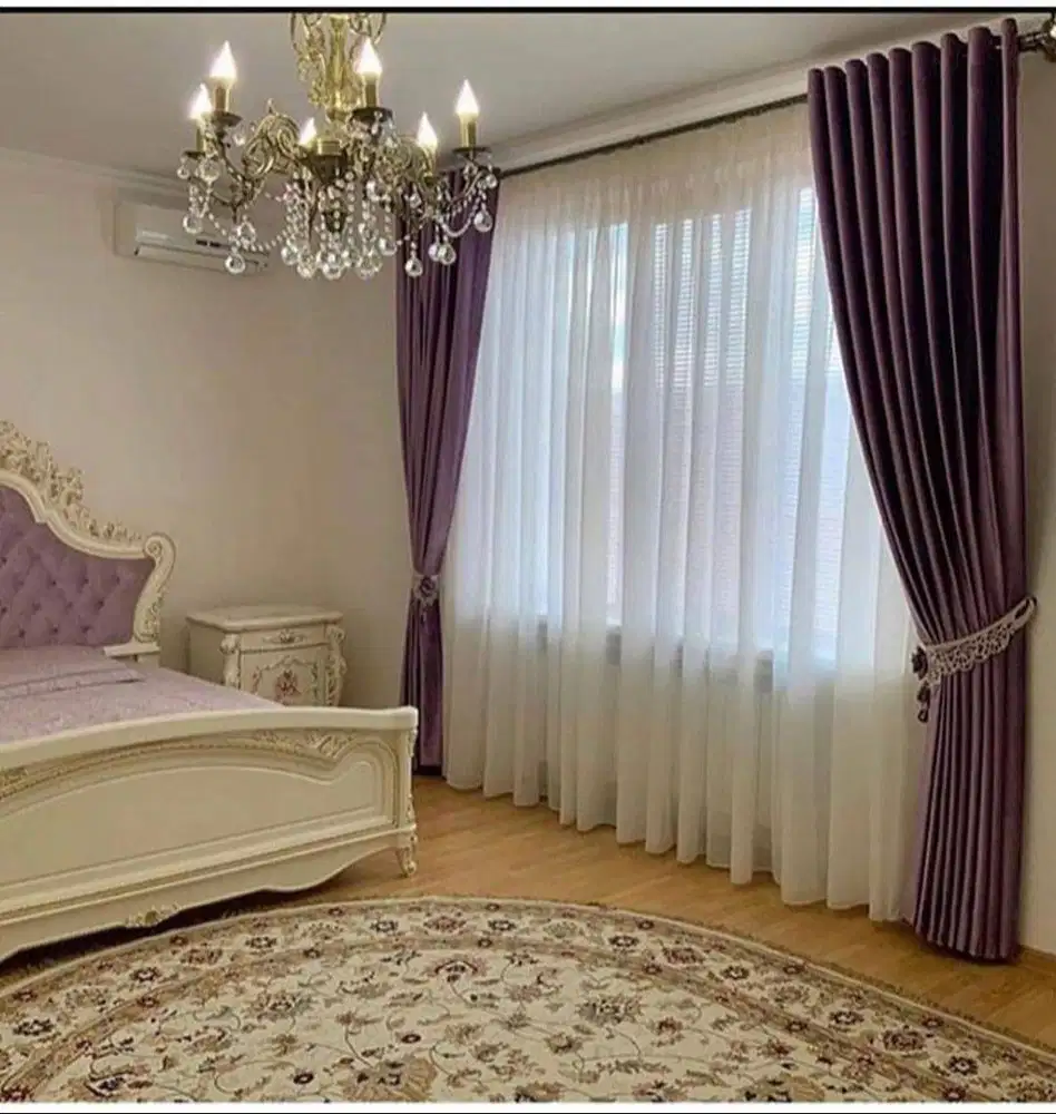 Jasa Pasang Gorden Custom Wallpaper Dinding 3D Gordyn Hordeng Korden