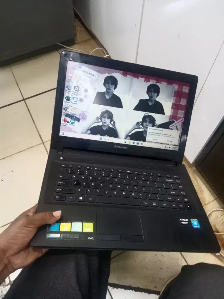 Laptop Lenovo G40 core i5 gen 4