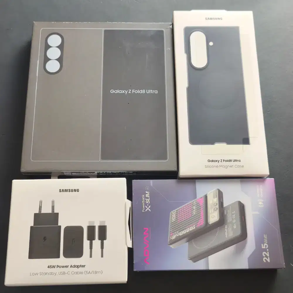 SAMSUNG GALAXY Z FOLD8 ULTRA 16/1TB GRAPHITE GARANSI RESMI