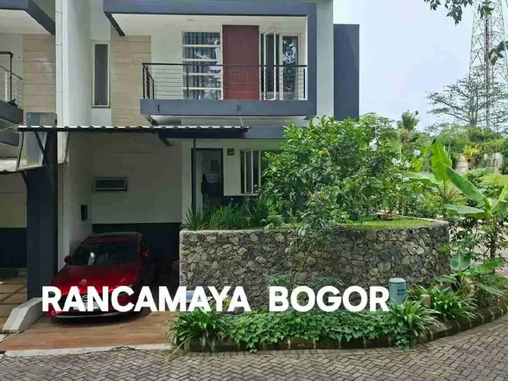 Dijual Rumah Rancamaya 10x15, 2 lt, depan taman