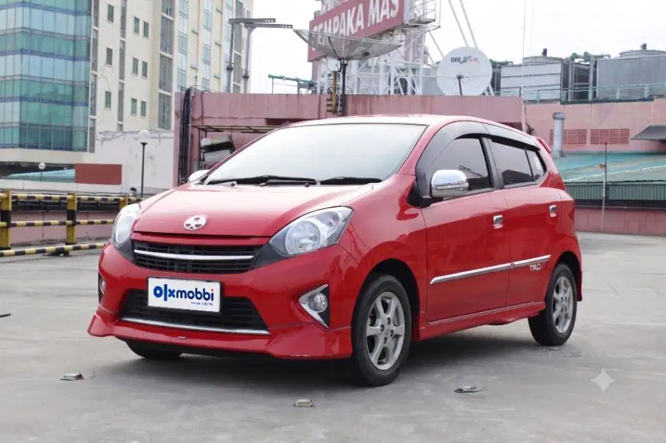 TDP 5, JT Toyota Agya 1.0 TRD Sportivo Bensin-MT Merah 2017