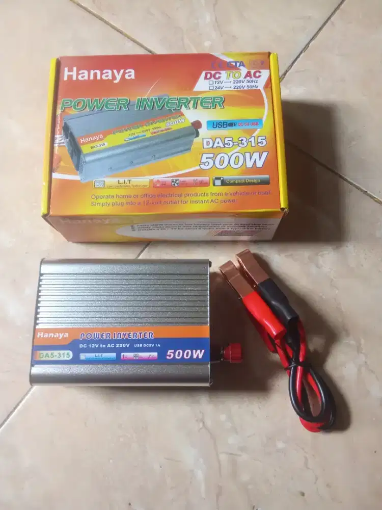 Power inverter 500 Watt merk Hanaya