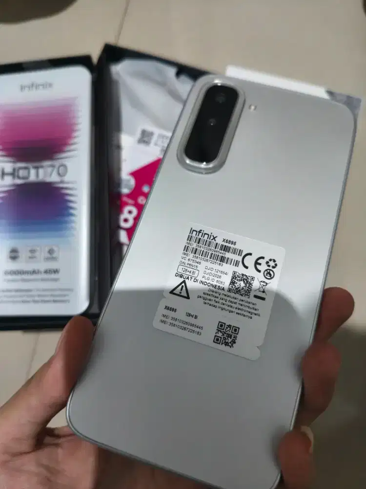 infinix hot 70 4G ram 4+4/128