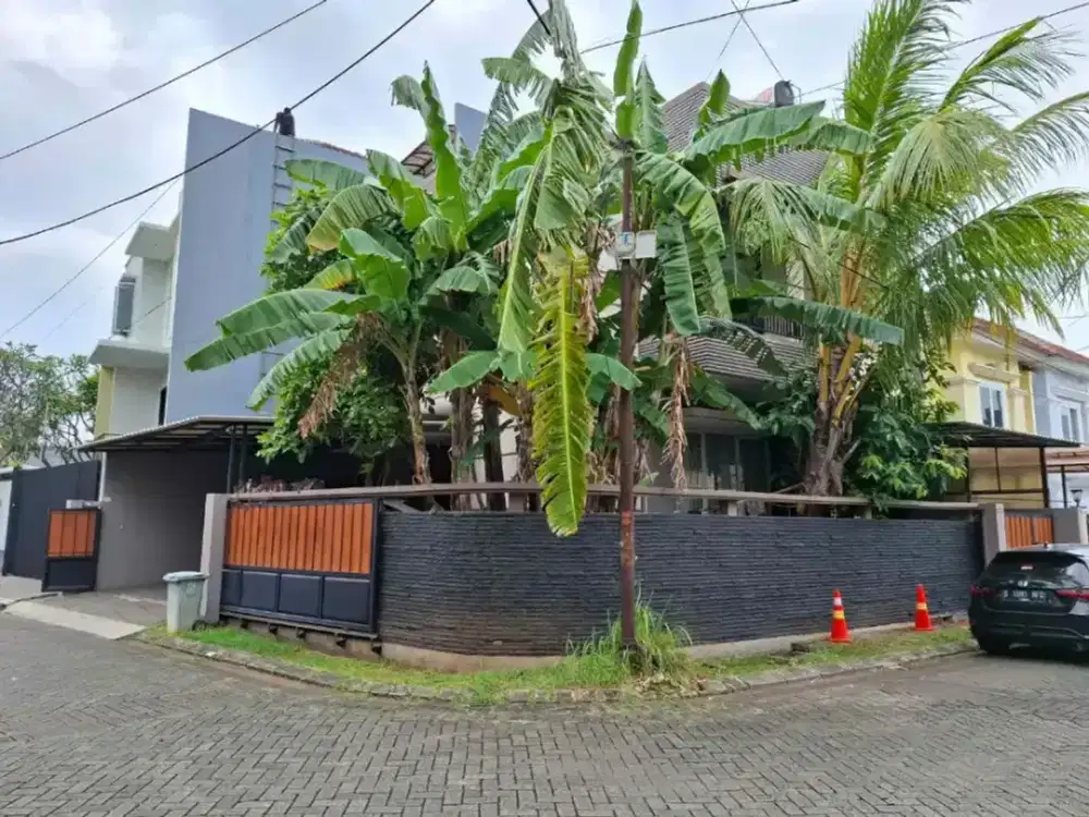 Dijual Rumah asri hook 2 lt hdp selatan barat Citra Garden 2 ex