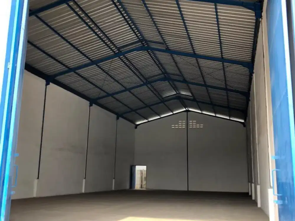 Gudang Siap Pakai di Kawasan Pergudangan Dekat Bandara Jurumudi Tangerang