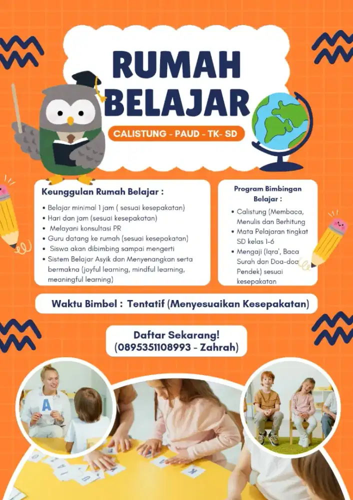 BIMBEL CALISTUNG-PAUD-TK-SD