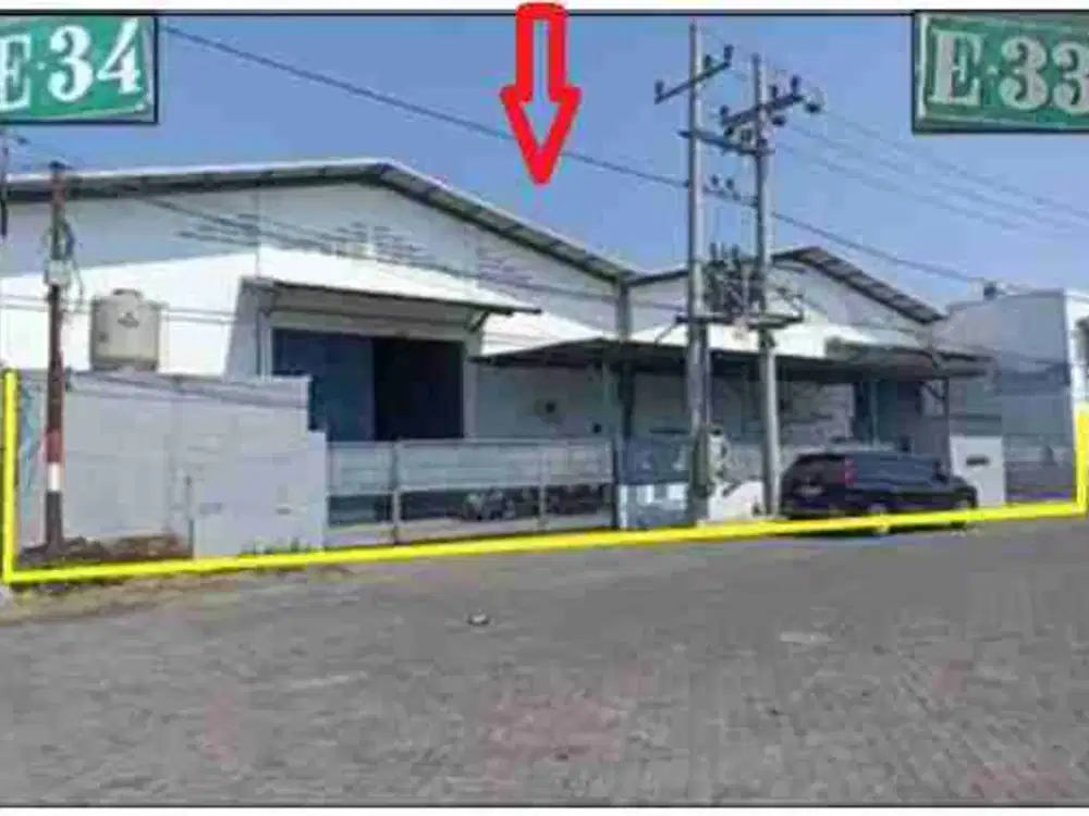 Dijual Via Lelang Gudang Lokasi Desa Gemurung Kec Gedangan Kab. Sidoarjo