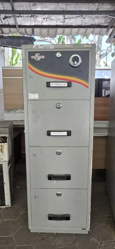 Rak file, kunci ada