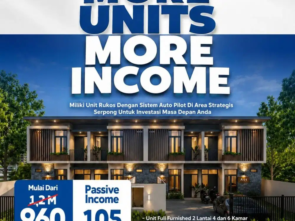 Rukost Full Furnish di Serpong Tangsel
