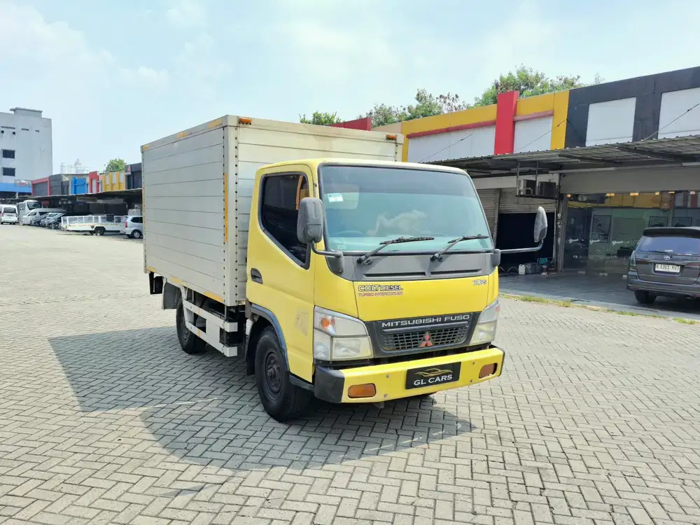 Canter 2016 Box Puma Cash Colt Diesel 110ps Mitsubishi Kuning Bagus