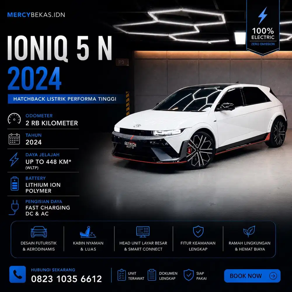 KM 2 rb Hyundai Ioniq 5 N High Perfomance 2024