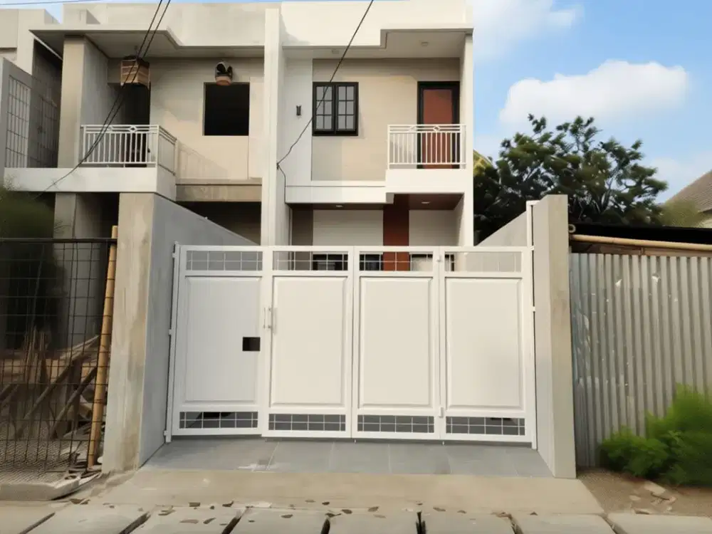 Dijual Rumah  2 Lantai Modern Minimalis Di Cipayung Jakarta Timur