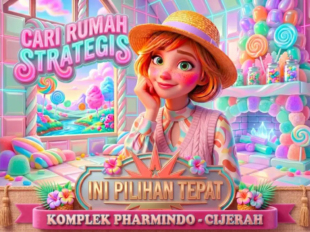 JUAL RUMAH DI PHARMINDO, CIJERAH, MELONG, CIMAHI SELATAN.