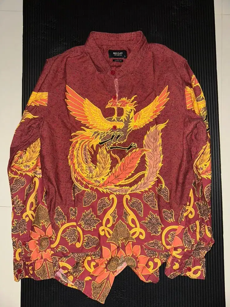 Batik Redcliff Kemeja Slim Fit
