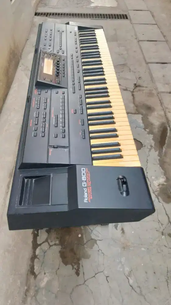 Jual keyboard roland minus tidak ada kabel power jual gembling