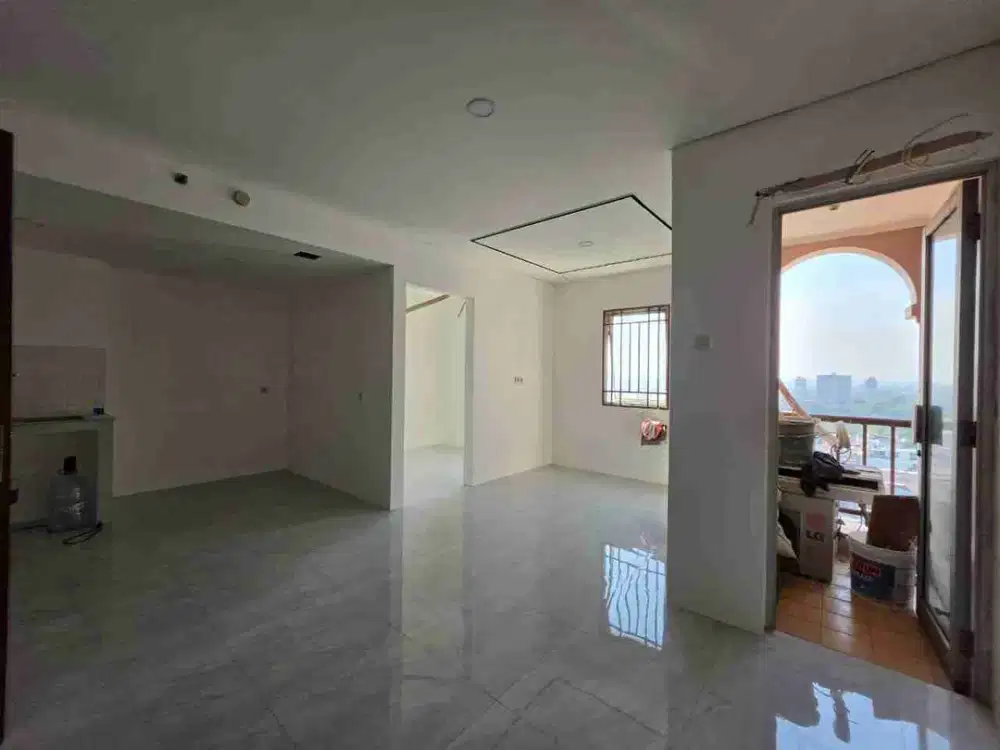 dijual apartemen di gading mediterania sudah renovasi, bagus, bersih, dan rapih lantai 21