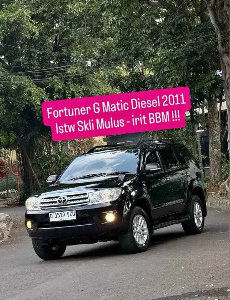 Fortuner G Matic Diesel 2011 IsTw Skli