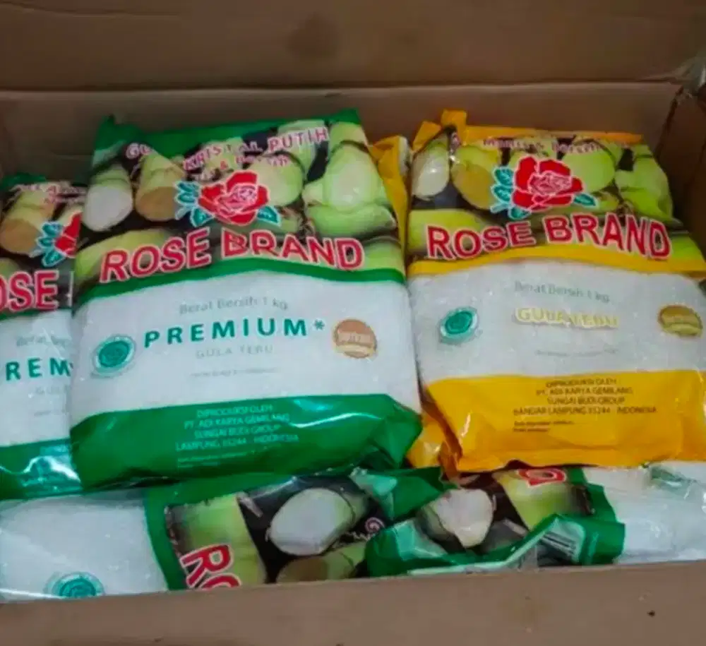 Gula pasir rose brand