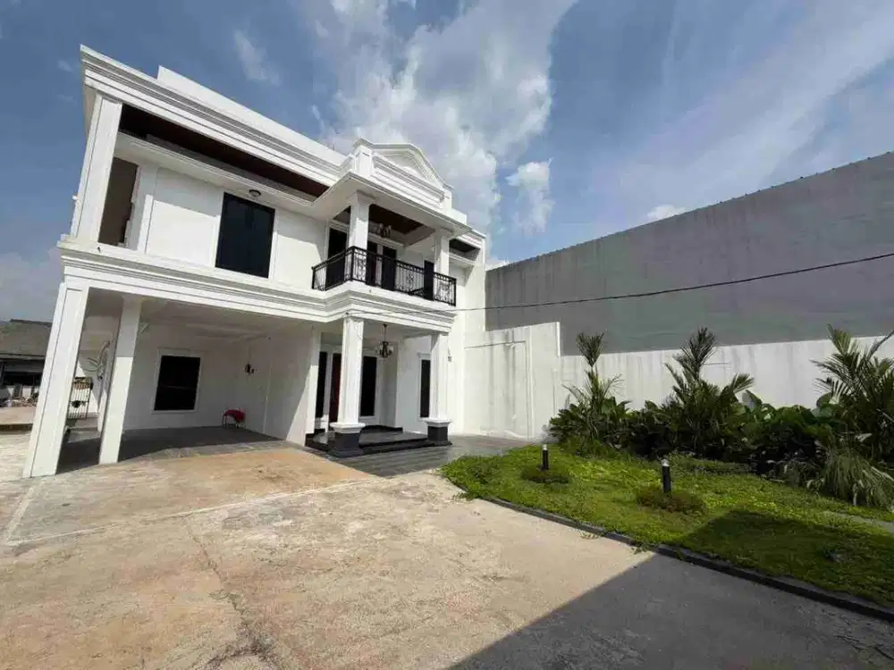 RUMAH MEWAH + WORK HOUSE DI BELAKANG | TANAH 1.012 M², RADEN SALEH, DEPOK JAWA BARAT
