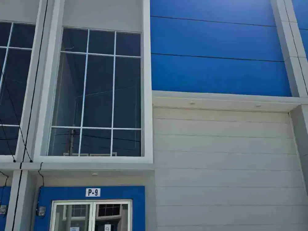 Di sewakan Gudang brand New di  Central Business Park cakung luas 287m2