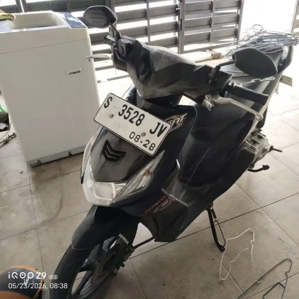 Dijual Motor Honda Beat 2008 Hitam Murah