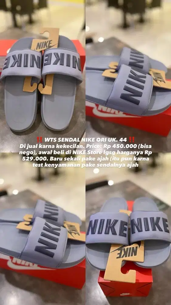 Sendal nike ASLI