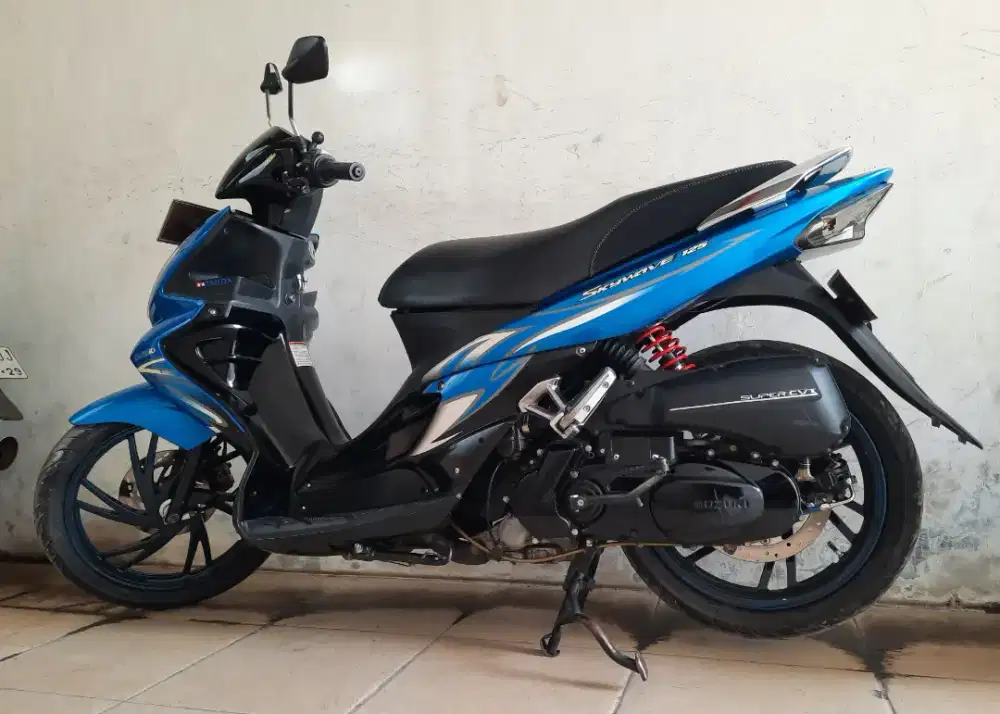 Suzuki Skywave 125 Double Disc, Full Wave, Mulus, Halus, Tinggal Pakai